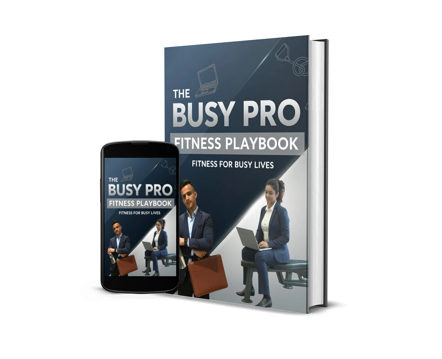 The Busy Pro Fitness Playbook Cover